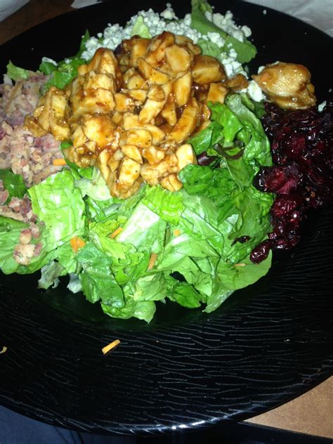 Buffalo Wild Wings Salad On Get Etchedware Plate Made Of Break