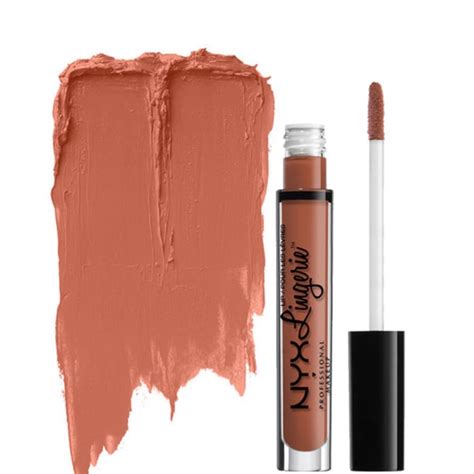 ลปสตกโทนนำตาลนด NYX Professional Makeup Lip Lingerie Seduction Shopee Thailand