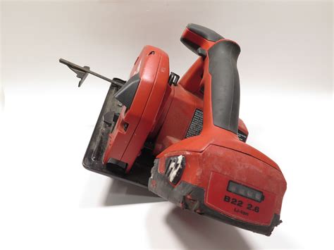 Hilti SCM 22 A 22 Volt Lithium Ion Cordless Metal Cutting Circular Saw 0377