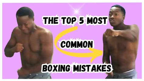 Punching Pitfalls Exposed Unveiling The Top Blunders Boxers Make