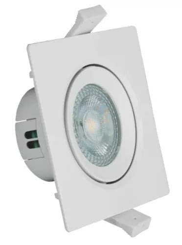 Lámpara spot de techo G light Spot LED Quadrado PAR20 8W color blanco