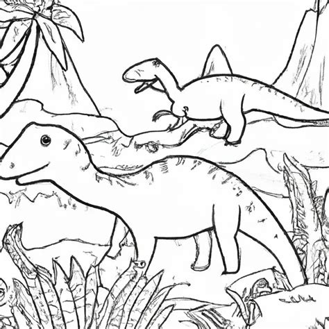 Dinossauros Ao Seu Alcance Desenhos Do Koolasuchus Para Colorir