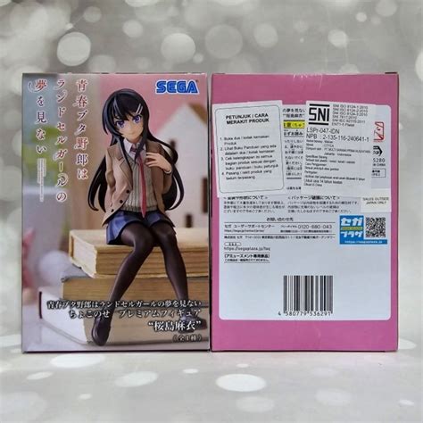 Jual Sega Premium Chokonose Figure Sakurajima Mai Shopee Indonesia