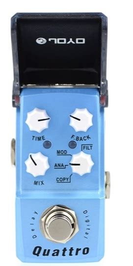 Joyo Jf Quattro Digital Delay Mini Pedal Musical Bag