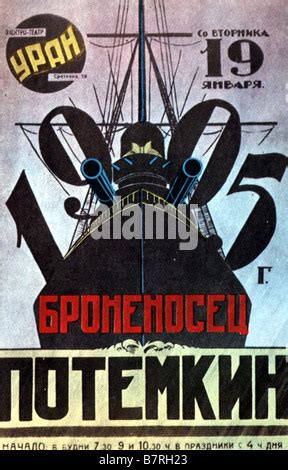 BATTLESHIP POTEMKIN Poster For The 1925 Soviet Film Directed By Sergei