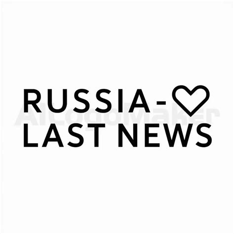 Logo Design For More Than News Russia News Theme With Clear Background