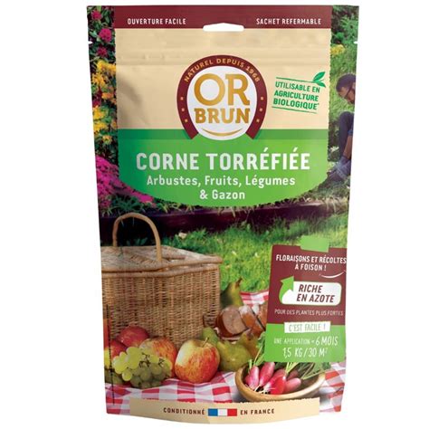 Corne torréfiée 1 5Kg Or Brun