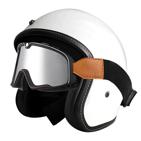 Motorcycle Half Helmets With Face Shield