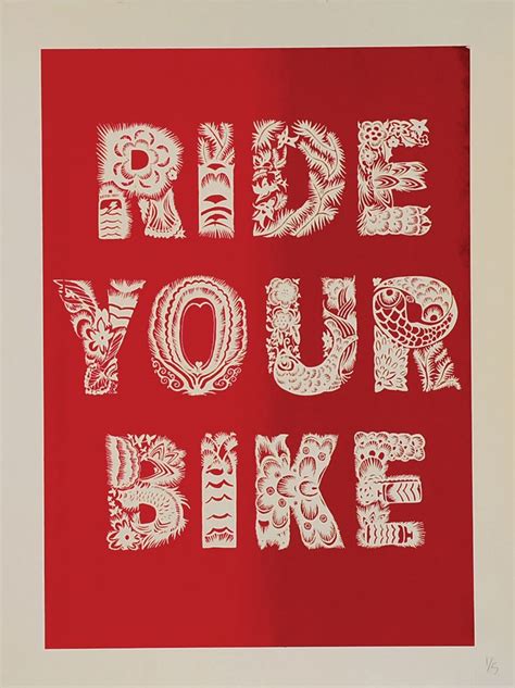 Ride Your Bike Poster Matt Kelm Design Bike Poster Bike