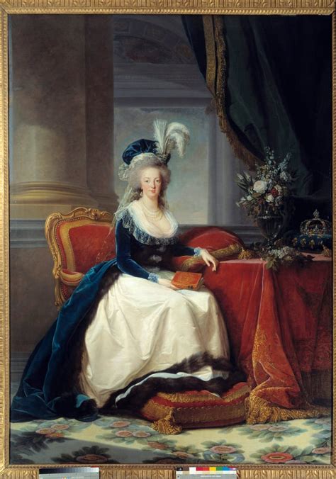 Marie Antoinette Portrait En Pied De Marie Antoinette De Lorraine