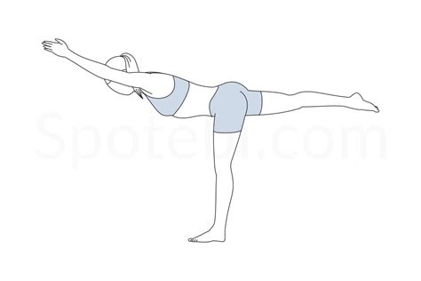 Warrior Iii Pose Virabhadrasana Iii Workout Guide Yoga For All