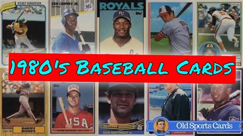 1980 S Baseball Cards Worth Money Top 25 Most Valuable YouTube