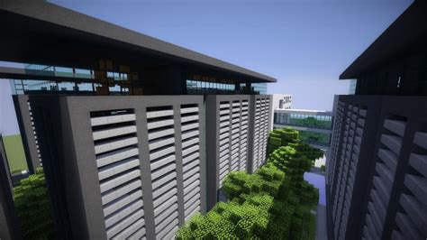 Greenfield Project Millenium Bank Headquarters Minecraft Map