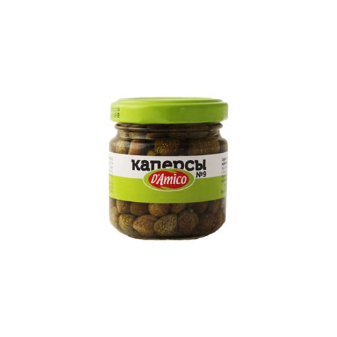 Купить каперсы маринованные в винном уксусе D'Amico
