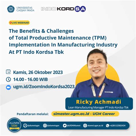 Live Webinar The Benefit Challenges Of Total Productive Maintenance