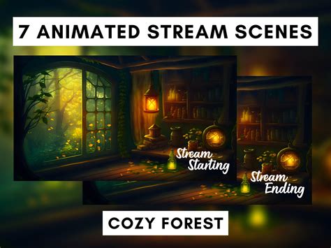 Animated Stream Scenes for Twitch Animated Screens Twitch - Etsy