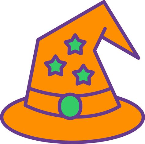 Wizard Hat Creative Icon Design 15524985 Vector Art At Vecteezy