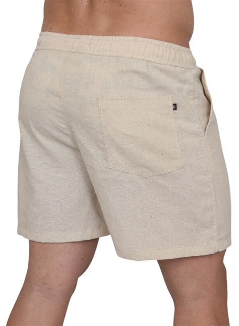 Short Linho Masculino Bluhen Antrim