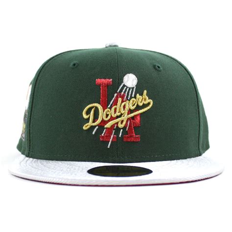 New Era Los Angeles Dodgers 60th Anniversary 59fifty Cilantro Green