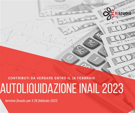 AUTOLIQUIDAZIONE INAIL 2023 Bistudio