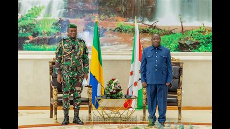 Burundi Umukuru W Igihugu W Imfatakibanza Wa Gabon Yatanze