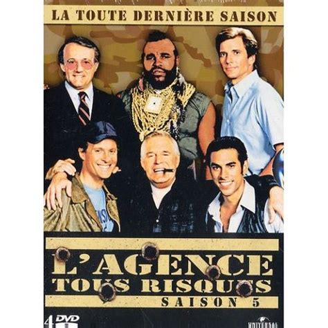 L AGENCE TOUS RISQUES Saison 5 Coffret 4 DVD Cdiscount DVD