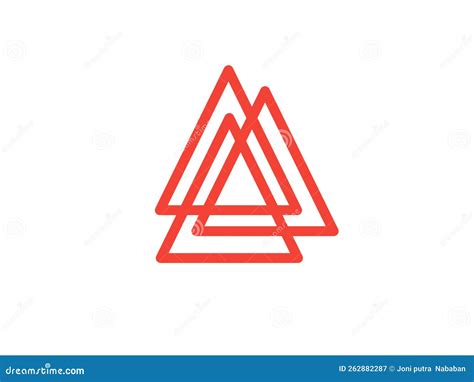 Design Logo Simple Art Logo Stock Illustration - Illustration of font, number: 262882287