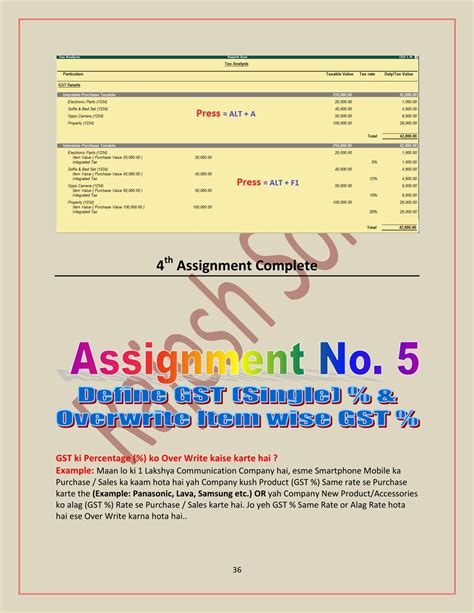 Ppt Tally With Gst Assignment Powerpoint Presentation Free Download Id 7740360