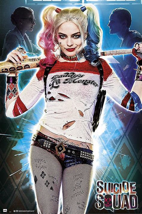 Margot Robbie Harley Quinn Poster