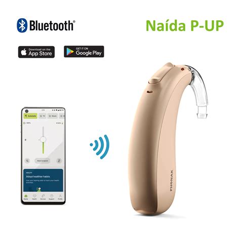 Phonak Naida телефон со встроенным Bluetooth слуховым аппаратом ...