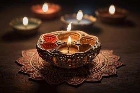 Premium Ai Image Happy Diwali Or Deepavali Traditional Indian