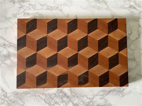 The Cube End Grain Cutting Board Etsy