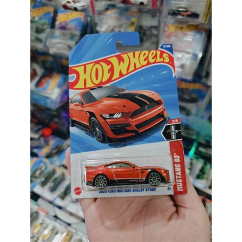 Xe mô hình Hot Wheels Ford Mustang Shelby GT Cam Shopee Việt Nam