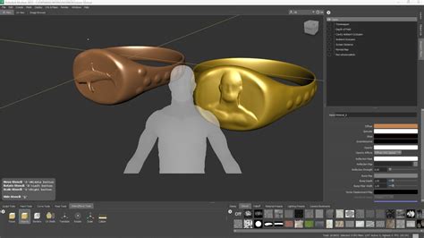 Mudbox Lezione Dettagli D Design Del Gioiello Timbro