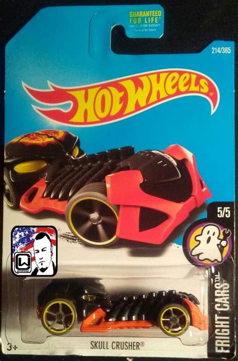 Hot Wheels Skull Crusher Toy Car Packaging Design