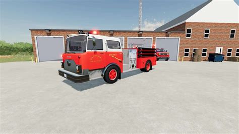 Mack CF Fire Engine V1 0 0 0 FS25 Mod FS22 Mod