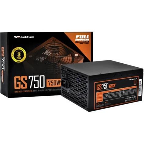 Aigo GS750 DarkFlash Bronze Fully 750W 80 Plus Modular Power Supply