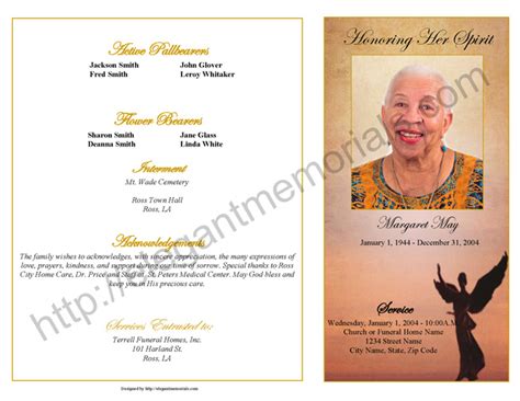 Graduated Fold Funeral Program Sample Step Fold Funeral Booklet Elegant Memorials