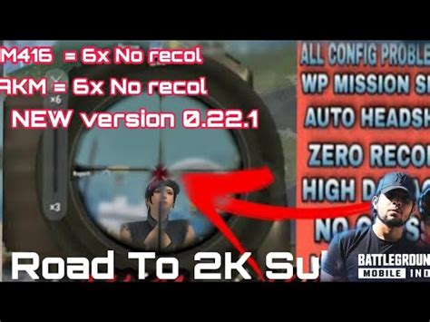 Pubg Mobile Lite Zero Recoil Config File New Updates High Damage X