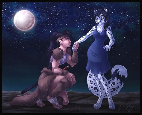 'Wolves mate for life...' by DolphyDolphiana on DeviantArt