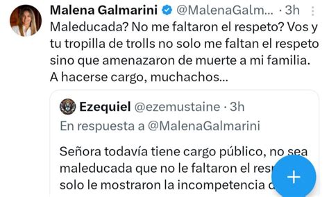 ¿malena Galmarini Fue Atacada Por Trolls Noticias