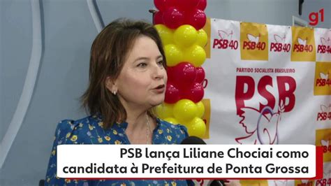 V Deo Psb Oficializa Liliane Chociai Como Candidato Prefeitura De