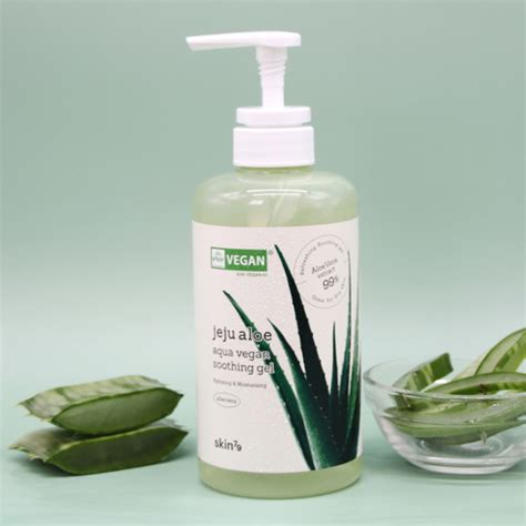 Skin Jeju Aloe Aqua Vegan Soothing Gel G Skn Shopee Malaysia