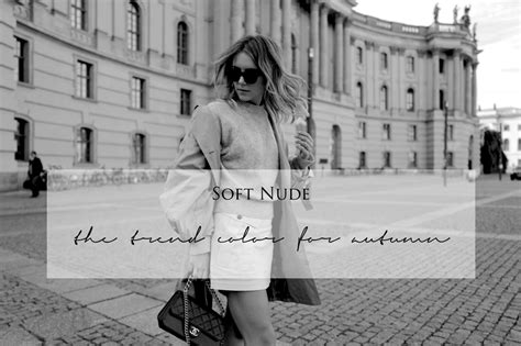 Sanftes Nude Trendfarbe für den Herbst Shoppisticated