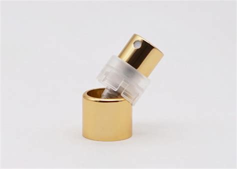 Aluminum Fea Crimpless Gold Sanitizer Perfume Spray Pump