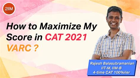 How To Maximize Your VARC Score In CAT Cross The 90th Percentile In