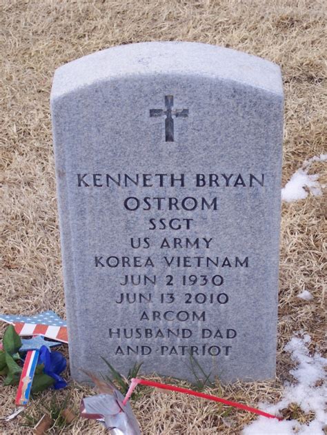 Kenneth Bryan Ostrom Find A Grave Memorial