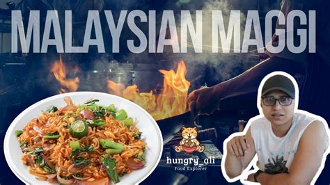 Maggi Goreng Mamak Maggi Recipe Maggi In Malaysian Style Youtube