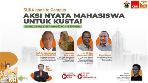 Suka Goes To Campus Aksi Nyata Mahasiswa Untuk Kusta Youtube