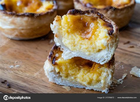 Pasteis Nata Belem Tart Natillas Portuguesas Elaboradas Con Huevo